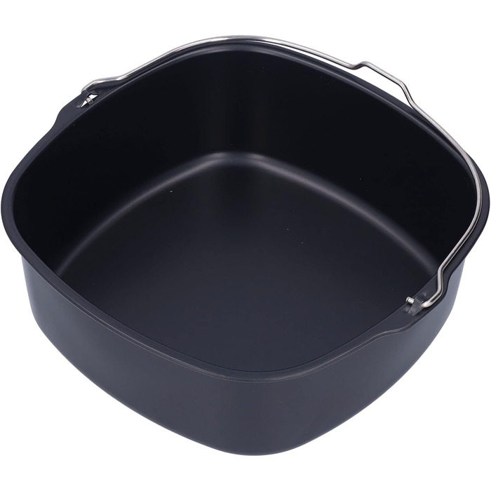 Форма для випічки Ejoyous Airfryer, Запіканка для фритюрниці Форма для торта Бочка для торта з антипригарним покриттям, для HD9925 HD9860 HD9905 01 Аксесуари для випічки у фритюрниці (22 см) Ejoyousptemdy7g58-12