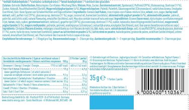 Йогуртовий батончик DEXTRO ENERGY Muesli - 25x35 г (25 шт.) - Смачний злаковий батончик як альтернатива шоколадним батончикам, для швидкого та тривалого постачання вуглеводів. Йогурт одинарний