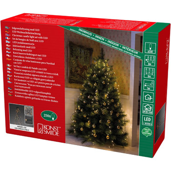 Світлодіодний абажур для ялинки з кільцем Konstsmide