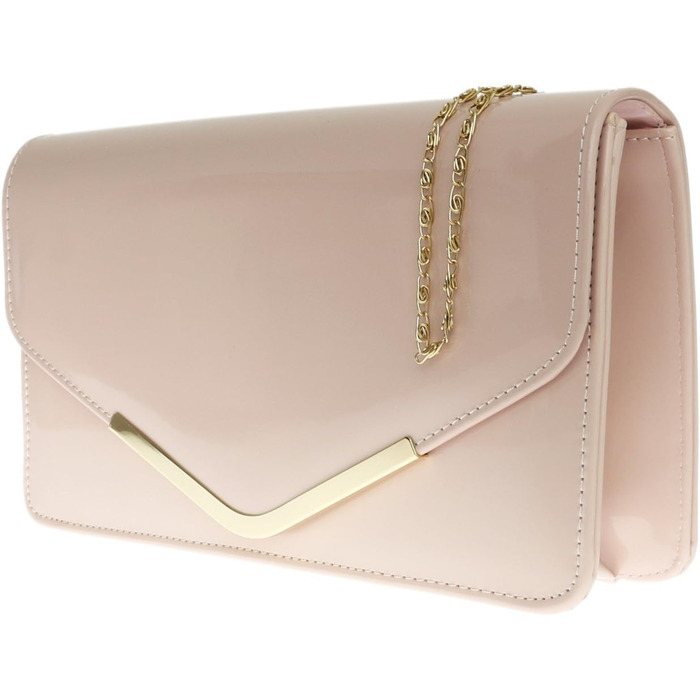 Вишукана сумочка-клатч Умшлаг з металевою рамкою та делікатним ремінцем