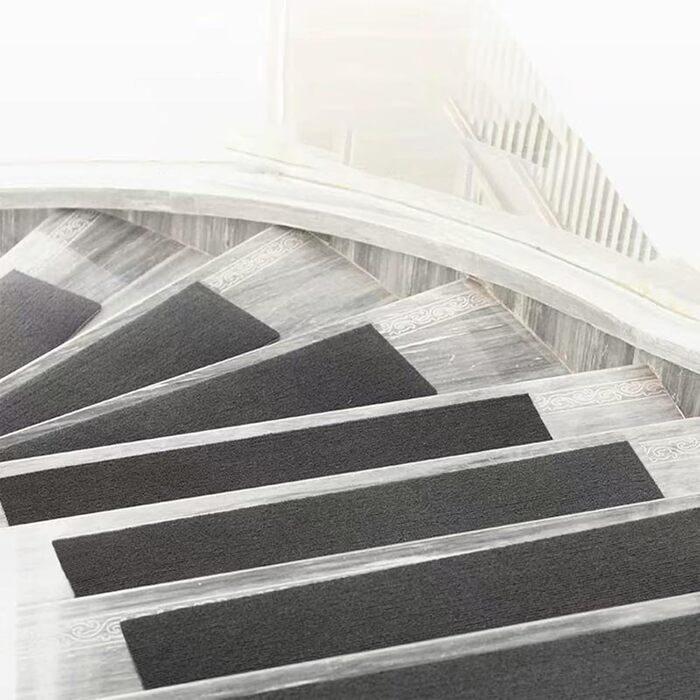 Сучасні килимки для сходів, комплект з 5 шт. , 20x70 см Килимки для сходів у приміщенні, 5 шт. , самоклеючі Захист сходів, килимове покриття для сходів у приміщенні для дітей та людей похилого віку