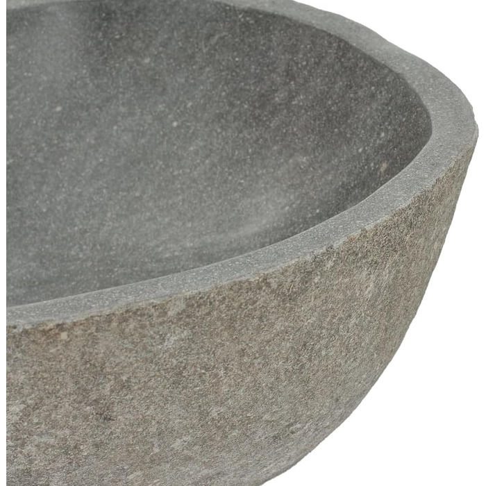 Умивальник Річковий камінь Овал 37–46 см — ручна робота з натурального каменю