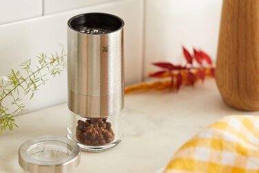 См, Різак для перцю чилі з ріжучим блоком, подрібнювач чилі, нержавіюча сталь Cromargan, різак для сушених трав, спецій, 10,5