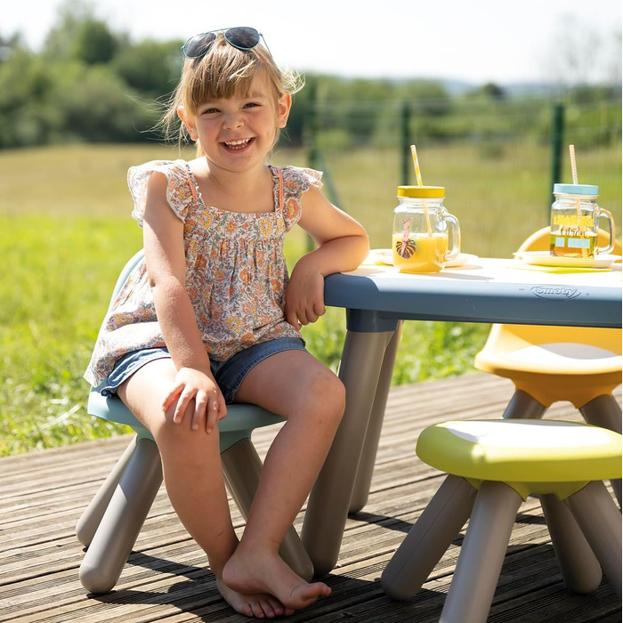 Дизайнерський дитячий стілець для дітей від 18 місяців, для внутрішнього та зовнішнього використання, пластик, ідеально підходить