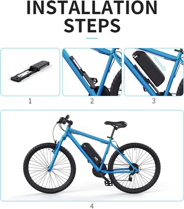 Монтажна пластина (тримач) для акумулятора електровелосипеда Hailong / Polly