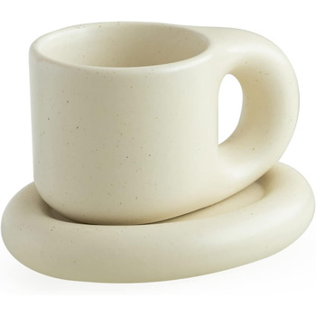 Вишуканий набір керамічних кухлів 9 унцій, набір кавових кухлів, кружка для еспресо, чашка латте макіато, кружка, кавова кружка кр