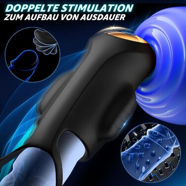 Мастурбатор Kexyz, для чоловіків, 9 режимів