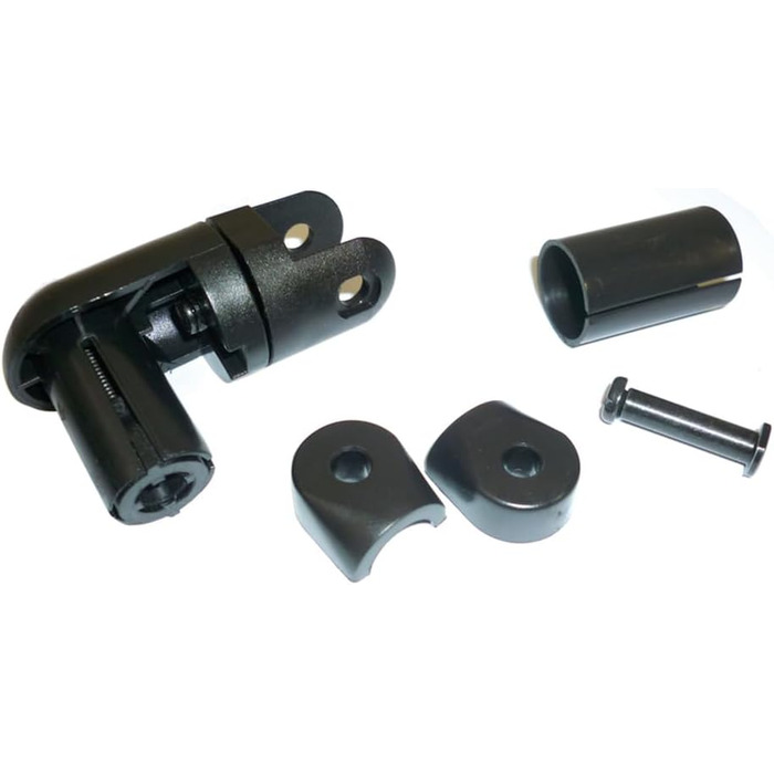 Велосипедне дзеркало ZEFAL Cyclop для керма - Дзеркало заднього виду на кермо для міських велосипедів - Велосипедне дзеркало ліве або праве, складне, неламане, поворотне, реверсивне, чорне (упаковка з 2 шт.) Чорний один розмір (упаковка з 2 шт.)