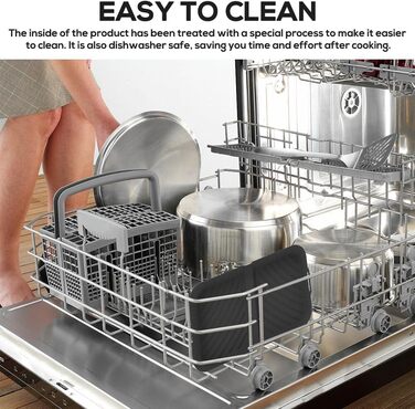 Аксесуари для фритюрниці NAVESO для шухляди Ninja Foodi Flexdrawer 10.4 л AF500DE, 3 шт. и аксесуарів для силіконової форми для фритюрниці, аксесуари для фритюрниці для двозонної аерофритюрниці, аксесуари для фритюрниці