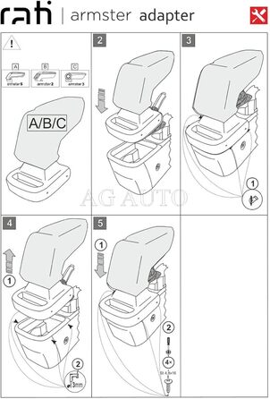 ПідлокітникАдаптер OPEL Astra J 2009-2015, 2022