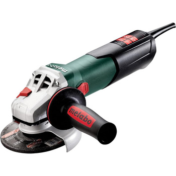 Кутова шліфувальна машина Metabo WEV 11-125 Quick (603625000) з регулюванням швидкості (1100 Вт, діаметр диска 125 мм, швидкозатис