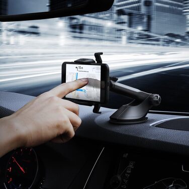 Універсальний автомобільний тримач для мобільних телефонів Spigen, що обертається на 360, для приладової панелі та лобового скла,