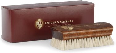 Щітка для взуття Langer & Messmer з тонкої козячої шерсті для полірування взуття