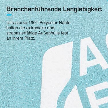Розкішний пляжний намет Active Era із захистом від ультрафіолету SPF 50, водовідштовхувальний пляжний намет XXL, просте встановлення, намет на 5 осіб, ідеальний вітрозахисний захист для пляжу, саду та кемпінгу, невеликий розмір у упаковці - синій