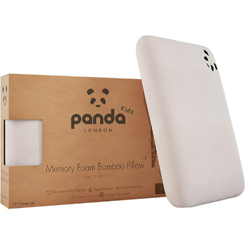 Розкішна подушка Panda з піни з ефектом пам'яті та бамбукового волокна для дітей віком від 4 років