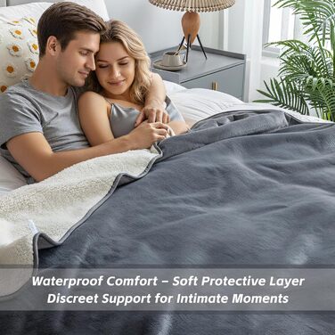 Водонепроникна ковдра (150 x 200 см), водонепроникна ковдра для сексу сумка для зберігання, ковдра від бризок, водовідштовхувальна ковдра для сексу, водонепроникна ковдра для кохання, водовідштовхувальна ковдра для дивана, ковдра для собаки