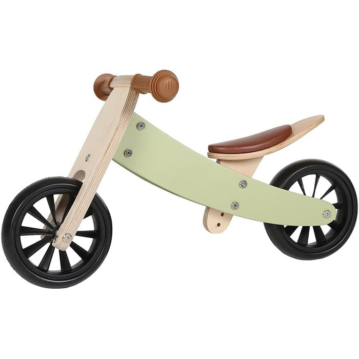 Дитячі ходунки/біговел з дерева 4-в-1 Smartbike від 1 року (ретро-зелений)