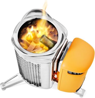 Дров'яна піч Biolite CampStove 2 та зарядний пристрій USB