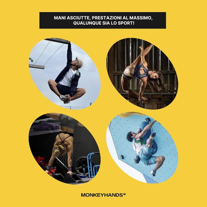 Класичний гель Monkeyhands для фітнесу та танців на пілоні Веганський, без парабенів, без смол Ідеально підходить для танців на пілоні Захвати та інноваційна рідка магнезія Синій 100 мл