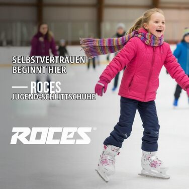 Ролики Roces, біло-рожеві, розмір 30-33