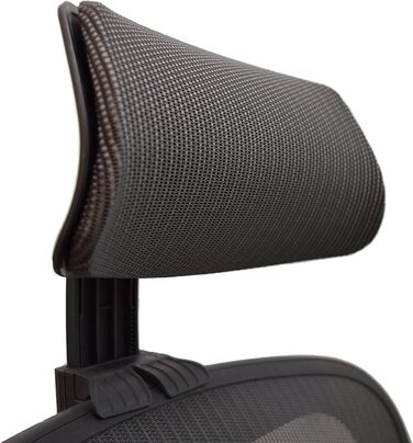 Підголівник Fortaleza Новий для Herman Miller Aeron Remastered, кріплення підголівника для крісла, сумісний з підголівниками Atlas, включаючи розмір A, розмір B, розмір C (залізно-сірий), пластик