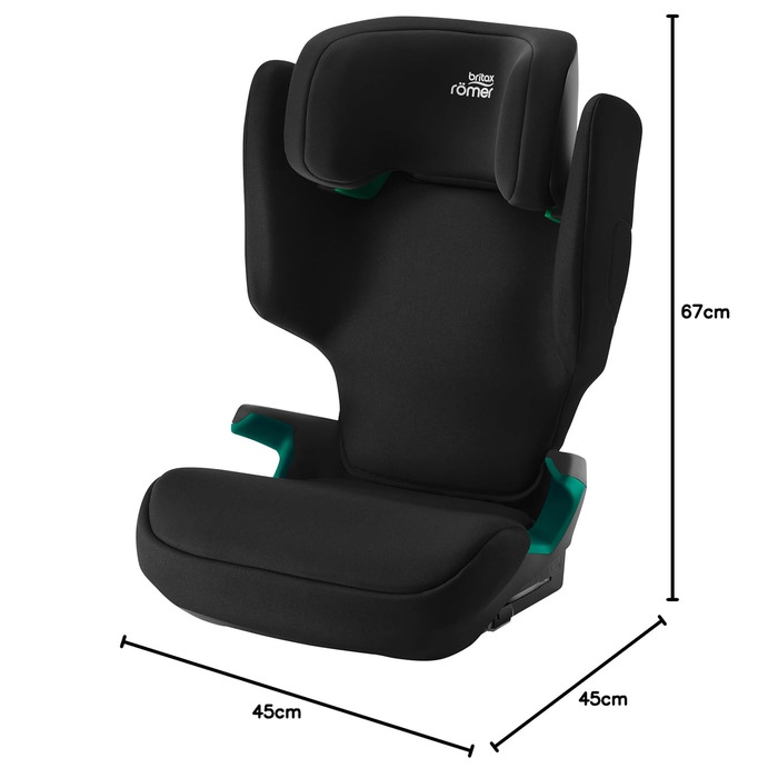 Дитяче автокрісло, з ISOFIX, для дітей від 100-150 см (i-Size), 3, 5-12 років, Space Black, 2