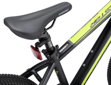 Дитячий алюмінієвий гірський велосипед BIKESTAR, 7 швидкостей Shimano, дискові гальма, вік 6 20-дюймовий дитячий гірський велосипед БЕЗ РИЗИКУ, чорний