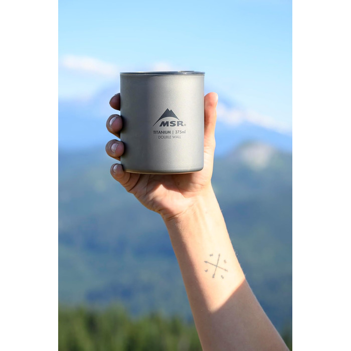 Кухоль MSR Titan Cup з подвійними стінками 375 мл - подвійний Becher