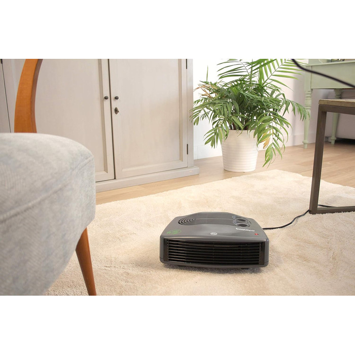 Горизонтальний вентилятор PTC преміум-графіт, 750/1500 Вт, термостат, 1500-PTC