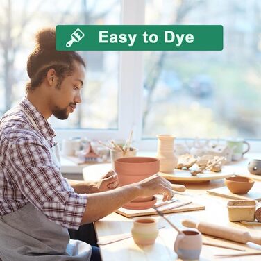 Теракотовий горщик для рослини 15,2 см з блюдцем 4 шт. великий теракотовий квітковий горщик з дренажним отвором, квітковий горщик з піддоном, теракотовий горщик для використання в приміщенні та на вулиці, коричневий