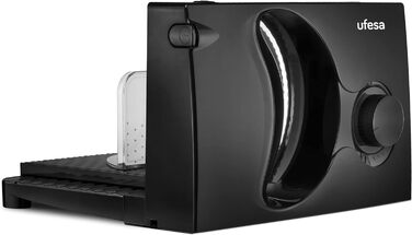 Хліборізка Складний електричний слайсер, ковбасний слайсер, запобіжна ручка, лезо з нержавіючої сталі 170 мм, регулятор товщини від 0 до 15 мм, 150 Вт, 0918 Katana