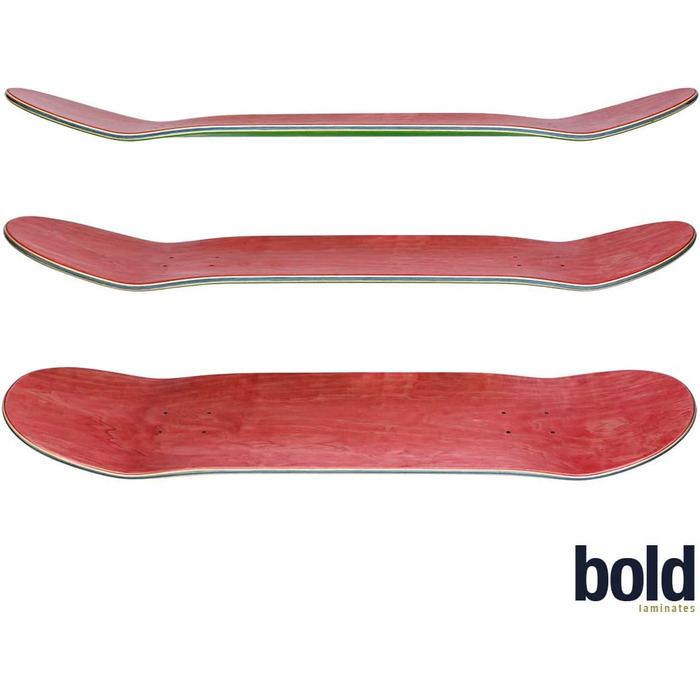 Дека для скейтборду Moose Blank, середня увігнутість, від 7,0 до 8,5 футів