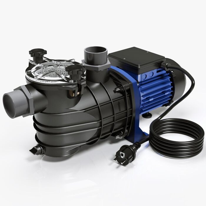Насос для басейну Wiltec 15000 л/год, 750 Вт фільтраційний та циркуляційний насос