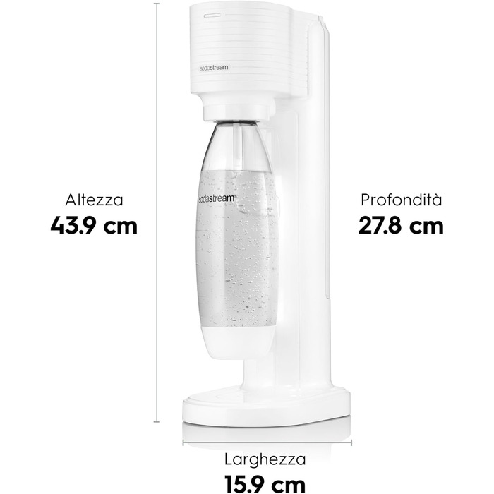 Виробник газованої води Sodastream, Gaia White