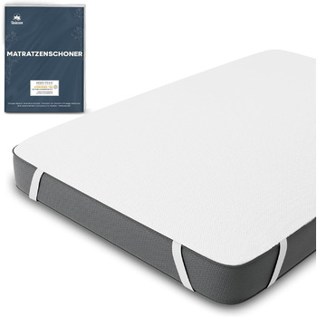 Наматрацник 140x200см водонепроникний Oeko-TEX сертифікований Twinzen - Наматрацник 140x200 бавовна дихаючий з 4 кутовими гумками