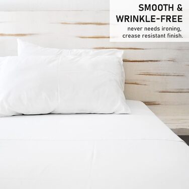 Предметний комплект постільної білизни/простирадл/домашніх рушників 168x244 - Плоске простирадло з мікрофібри, надзвичайно м&39яке, біле, прості класичні готельні простирадла без гумки, плоске простирадло, домашній рушник, білий 2, 8-