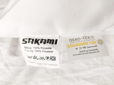 Подушка SAKAMI Premium Dakimakura 160 x 50 см, подушка для сну на боці, внутрішня подушка, подушка для вагітних