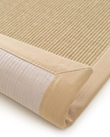 Килим benuta Nest з сизалю з натурального волокна Sana - кремовий 40x60 см - міцний килим для їдальні та вітальні - 100 натуральне сизалеве волокно - позачасовий дизайн 40 x 60 см (прямокутний) кремовий