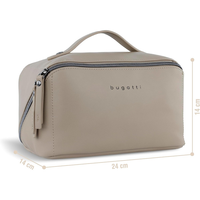 Жіночі аксесуари для подорожей Almata двосторонній гаманець M Пісочний колір