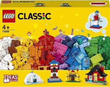 Конструктор LEGO Classic 11008, Кольорові будинки, 270 деталей