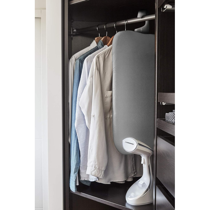 Парова щітка Tefal DT9130 Access Steam Care 1600 Вт 6 аксесуарів у комплекті Резервуар для води 200 мл 3 налаштування пари Біла/ср