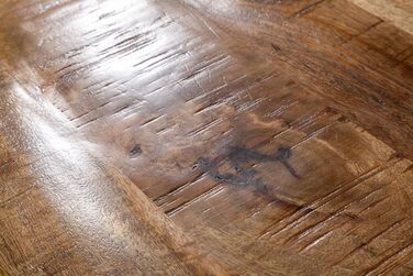 Обідній стіл Riess Ambiente з масиву дерева, Iron Craft 200 см, мангове дерево, промисловий дизайн, з X-подібними ніжками, кухонний стіл, конференційний стіл 200 см