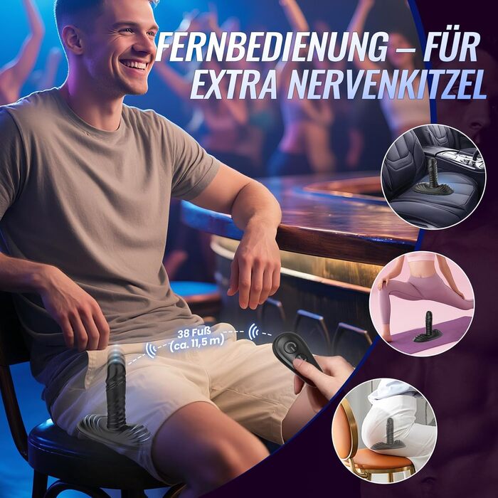 Вібратор-фалоімітатор Tagnaff, з анальною та простатною стимуляцією для чоловіків і жінок