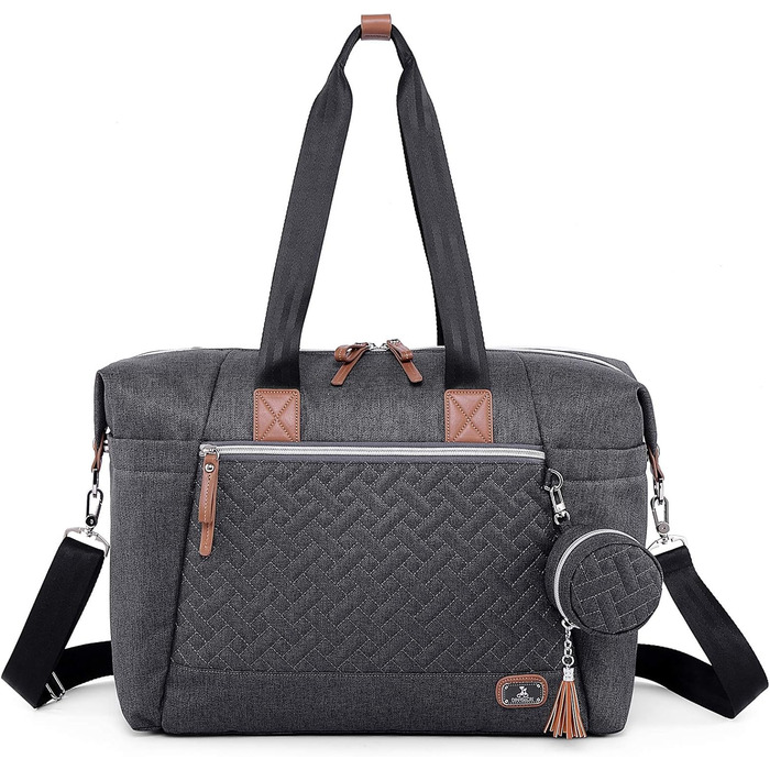 Пеленальна сумка Dikaslon з манекеном і пеленальним килимком, велика дорожня пеленальна сумка для мами і тата, багатофункціональна