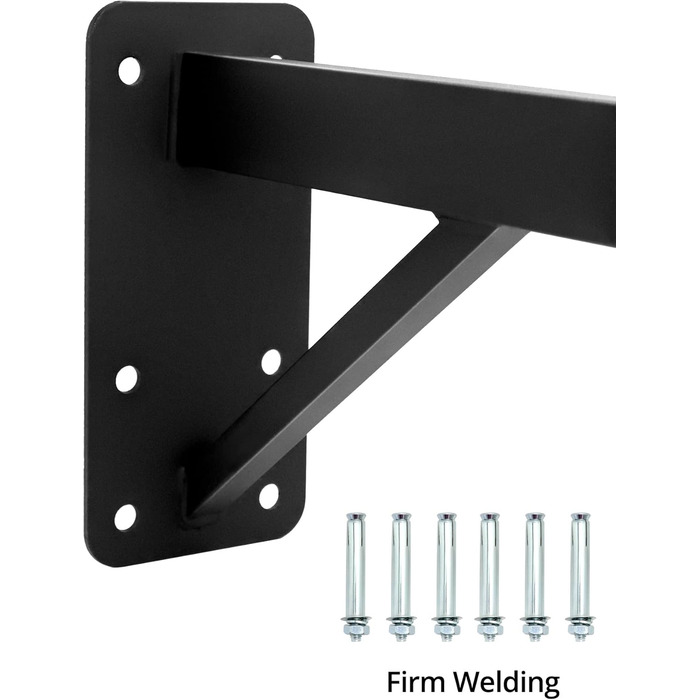 Настінний кронштейн для боксерської груші в комплекті з кріпильними гвинтами - міцна сталь - 60 см - вантажопідйомність 150 кг