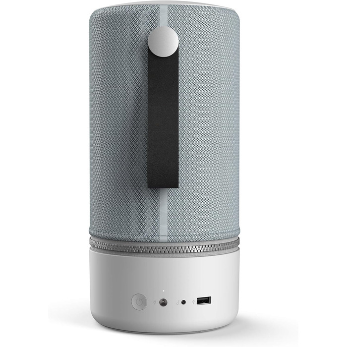 Велика колонка Libratone ZIPP 2 Smart Wireless (інтеграція Alexa, AirPlay 2, MultiRoom, звук 360, Wi-Fi, Bluetooth, Spotify Connect, батарея на 12 годин) морозно-сіра