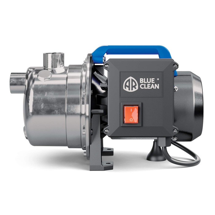 Насос самовсмоктуючий AR Blue Clean ARGP 800X для чистої води (800 Вт, макс. продуктивність 3500 л/год, макс. висота подачі 38 м) Базовий 800 Вт