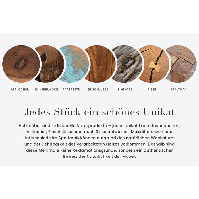 Декоративна колона з масиву дерева COLUMNA - 75 см - коричнева акація, журнальний столик, колона з дерева, декор для вітальні 75 см