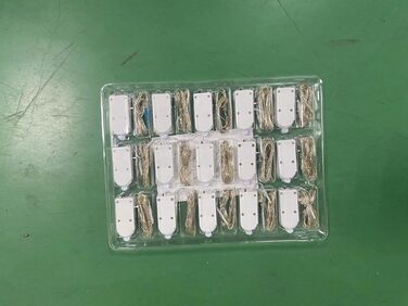 Світлодіодні міні-гірлянди з акумулятором, 2M 20 світлодіодних світлодіодних гірлянд з акумулятором, криті гірлянди, DIY казкові в