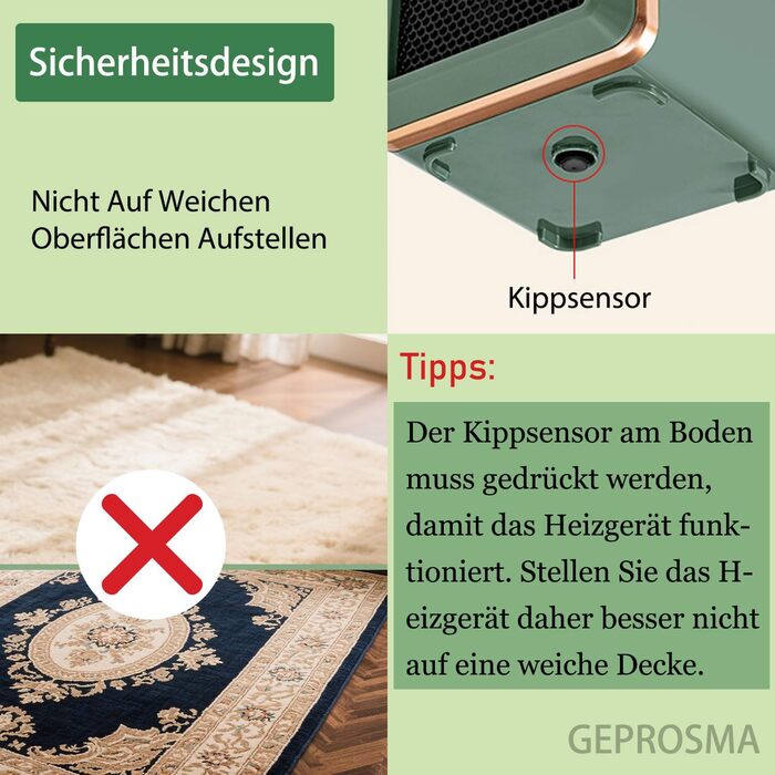 Маленький, енергозберігаючий, портативний вентилятор-обігрівач для ванної кімнати, міні-керамічний PTC-обігрівач, електричний/термометр/безполум&39яний/тихий/1200 Вт/800 Вт, захист від перегріву та перекидання, підключається до мережі